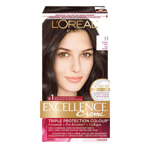 L'Oreal Paris Excellence Creme Permanent Hair Colour Natural Black