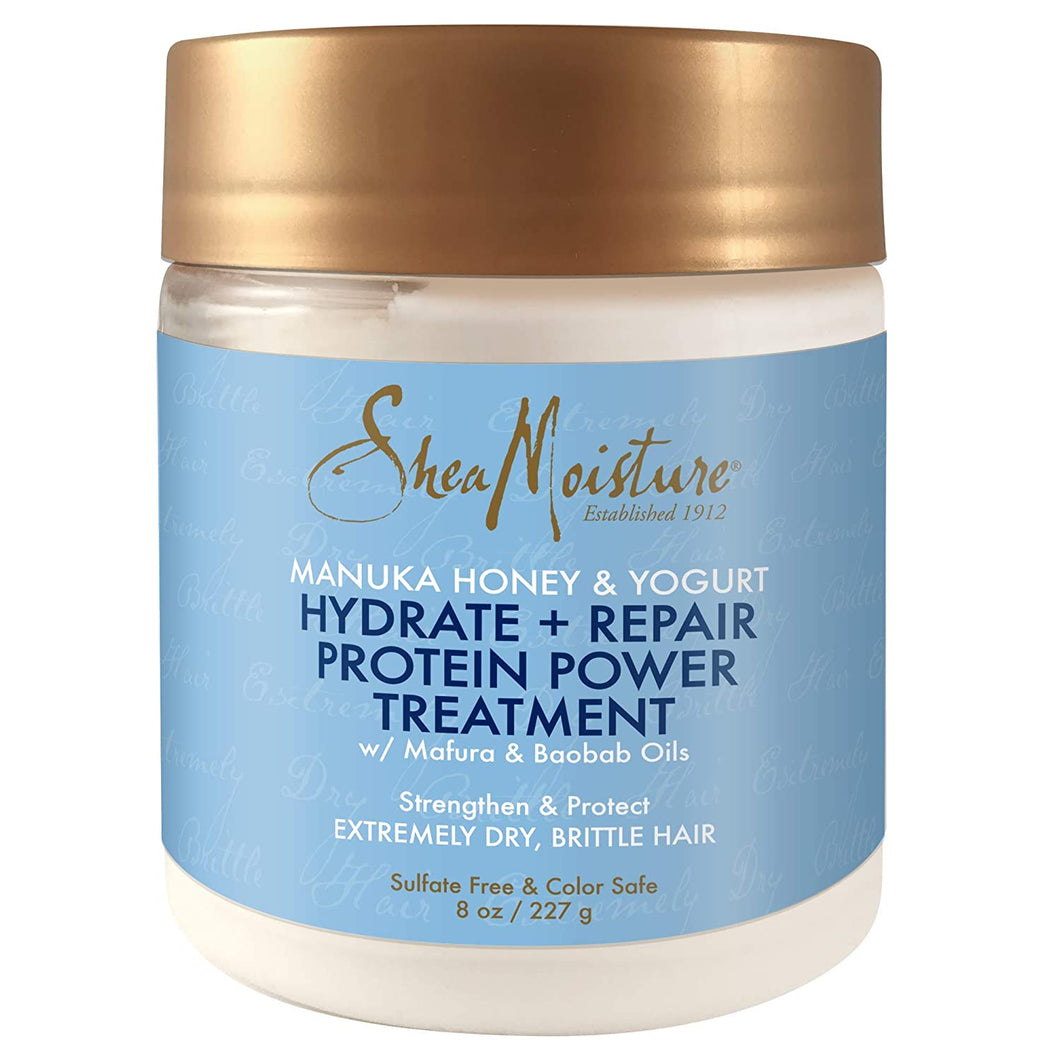 Shea Moisture Manuka Honey & Yogurt Hydrate + Repair Protein Power Treatment  8oz