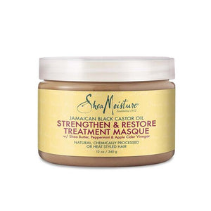 Shea Moisture Jamaican Black Castor Oil Strengthen and Restore Treatment Masque 12oz