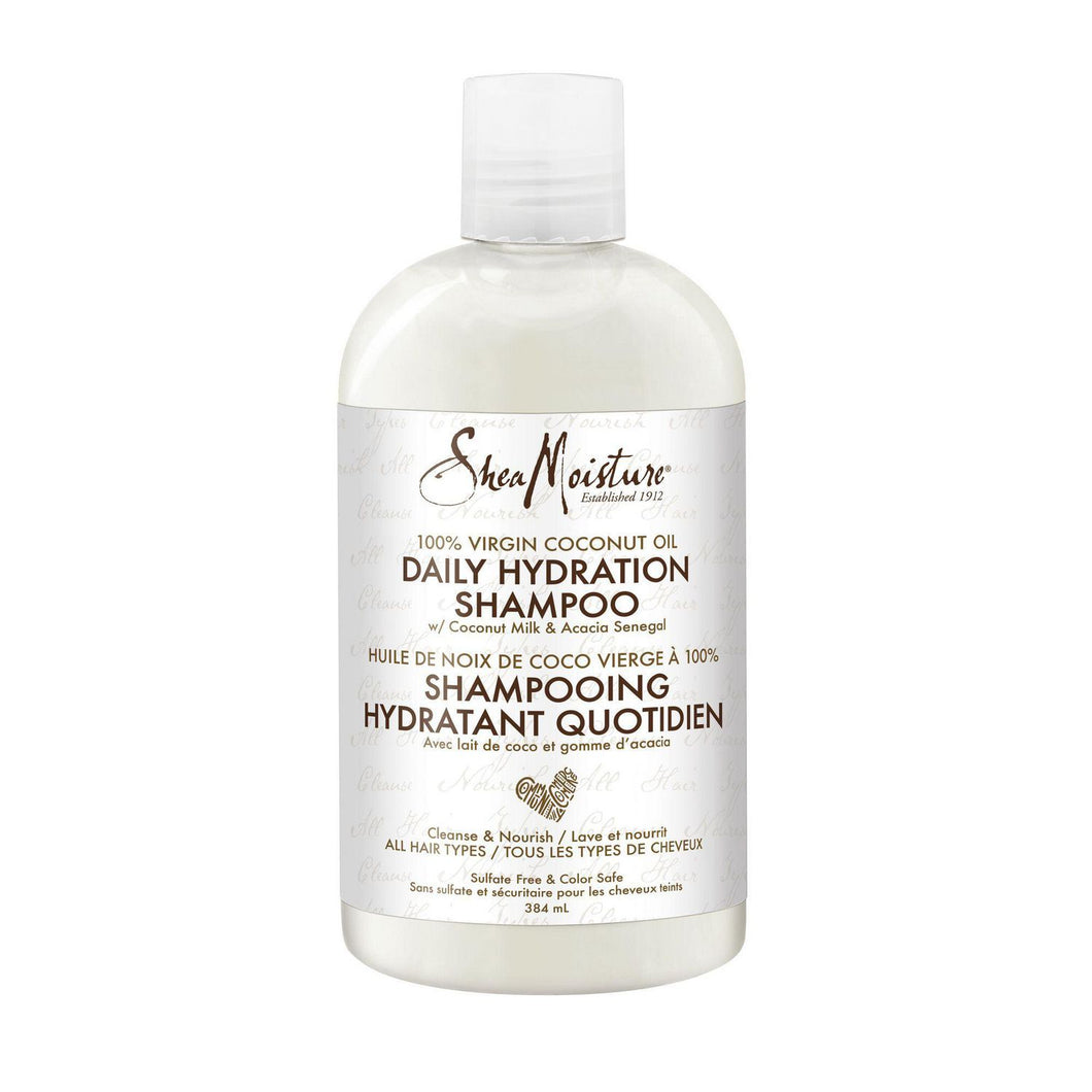 Shea Moisture 100% Virgin Coconut Oil Daily Hydration Shampoo  13oz