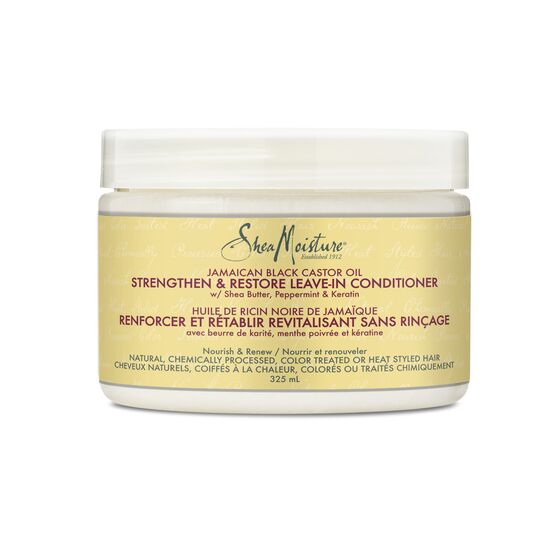 Shea Moisture Jamaican Black Castor Oil Strengthen & Restore Leave-in Conditioner  11oz