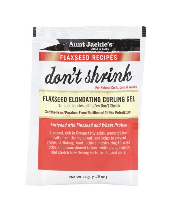 Aunt Jackies's Don't shrink Flaxseed Elongating Curling Gel 1.75oz