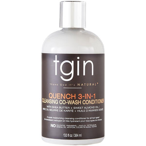 tgin Quench 3-in-1 Co-Wash Conditioner and Detangler  13oz