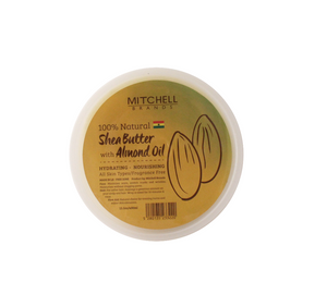 Mitchell Brands 100% Natural Shea Butter with Almond Oil  8oz