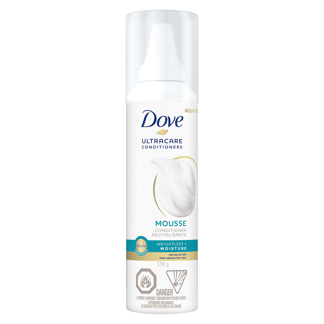 Dove Mousse Conditioner Weightless + Moisture  7oz