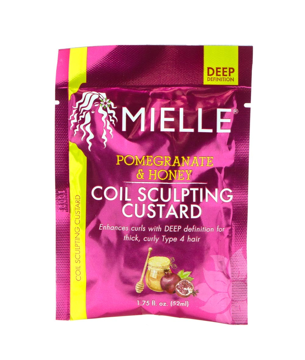 Mielle Pomegranate & Honey Coil Sculpting Custard Packet  1.75oz